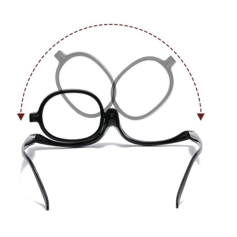 Magnified Makeup Glasses with Flip Lens - Various Strengths 2