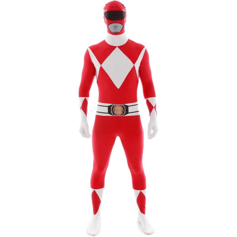 Morphsuits Power Rangers Costume Adult, Power Ranger Morphsuit, Red Power Ranger Costume, Red Morph Suit, Halloween Morphsuit Adult, Mens Morph Suits, Red Morphsuit Adult, Red Ranger Costume, 0