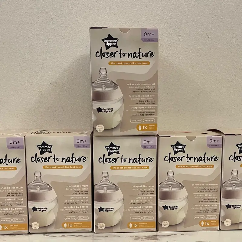 New Tommee Tippee 6x Pack Bottles - 150ml, Never Used 1