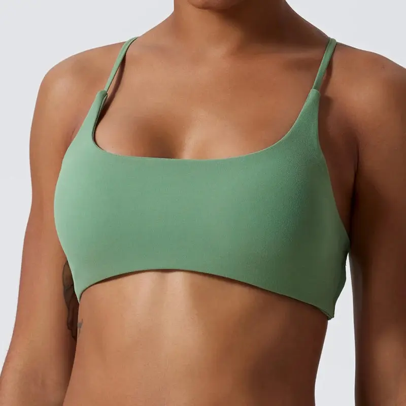 Women's Super Soft Cross Back Sports Bra 6