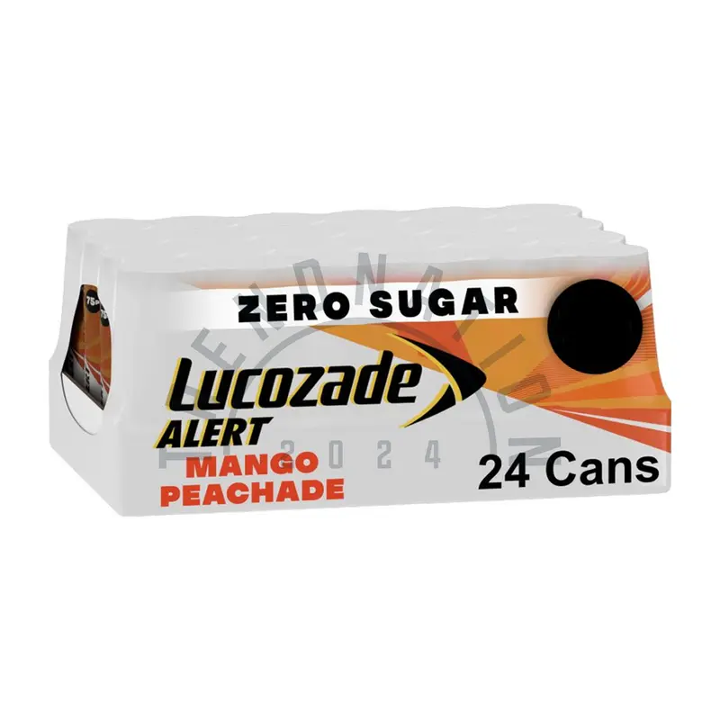 Lucozade Alert Energy Drinks | 24 Pack (24 x 250ml) Cans | Mango Peachade, Ultimate, Orange & Original | Sports Beverage 5