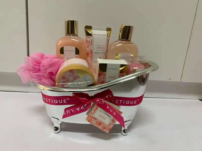 8pcs Rose Bath Gift Set with Body Lotion, Body Butter, Bath Bombs, Bath Gift Sets for Christmas Gifts, Birthday Gifts 6