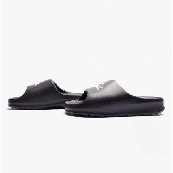 Lacoste CROCO 2.0 Womens Slider Sandals Black Casual 4