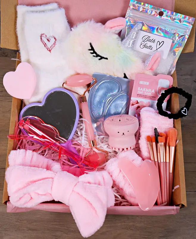 Teen Girls Pamper Relaxing Spa Night In Sleepover Gift Treat Box self care teenage girl girls 5