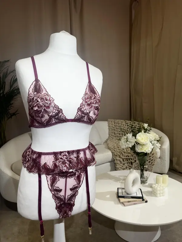 LIVE - [Liliosa Lingerie] MYSTERY BAG | 3-Item Lingerie Set Mystery Bag (BRA +GARTER + PANTS) 3