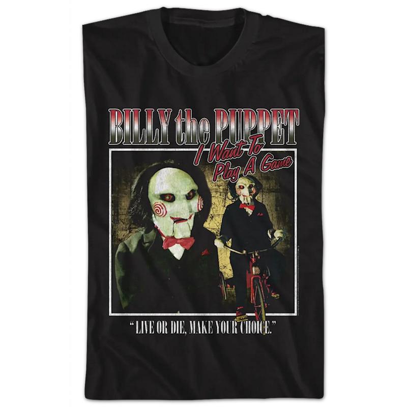 Billy the Puppet Saw T-Shirt 1