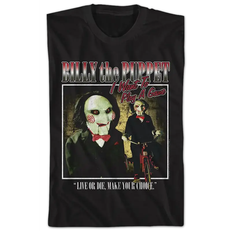 Billy the Puppet Saw T-Shirt 1