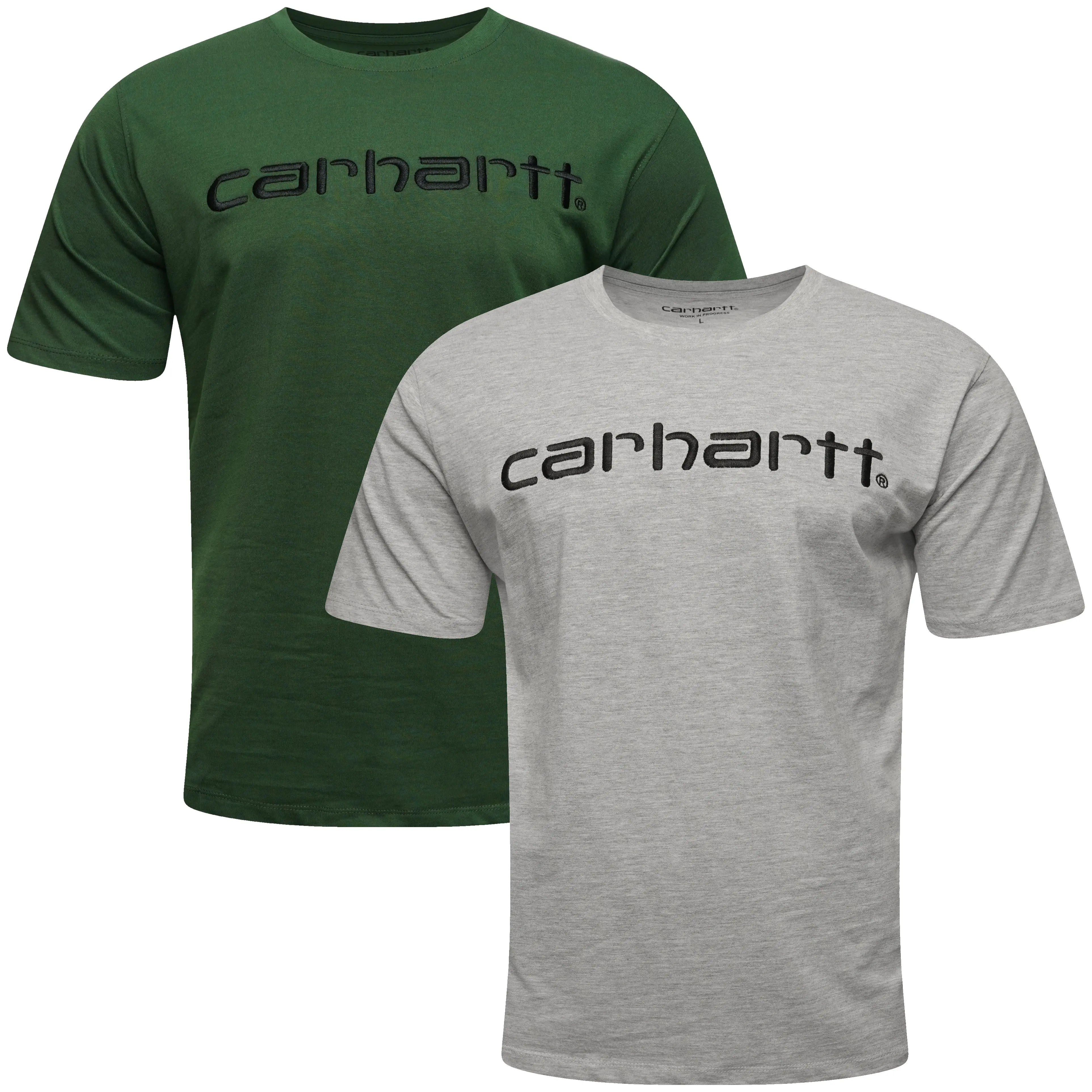 Carhartt WIP Embroidery Short Sleeve T-shirt Tee Top Work in Progress Gift for him Present Stocking Filler