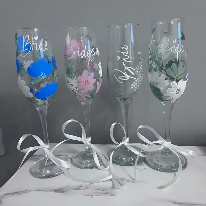 Hand painted glass wear for any occasion.