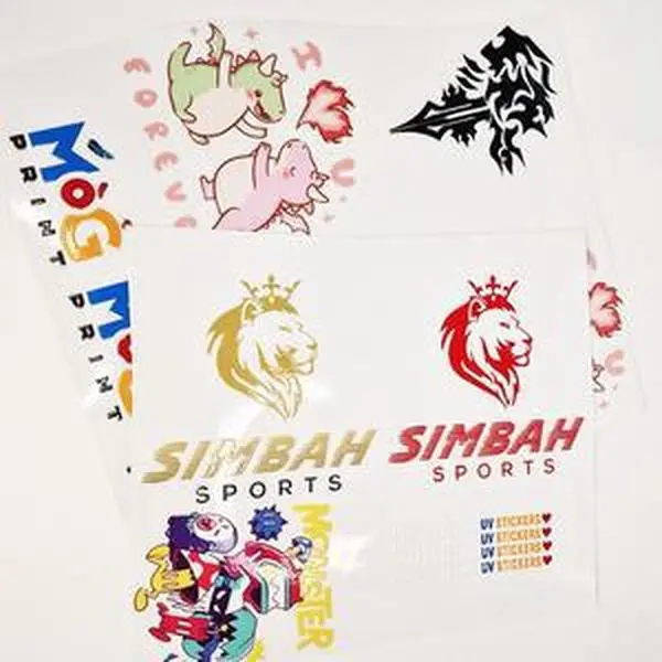 UV DTF Transfer 3D Stickers - A5 0