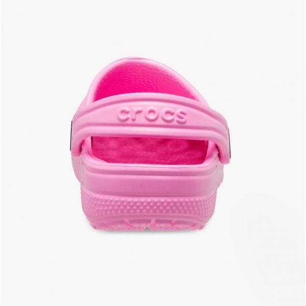 Crocs 206990-6SW TODDLER CLASSIC Girls Clogs Taffy Pink Casual 4