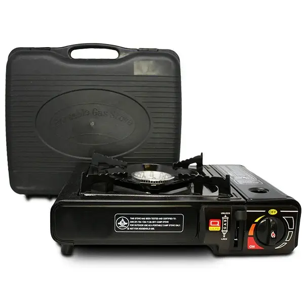 Camping Gas Stove Single Burner - Portable Outdoor Cooking Appliance