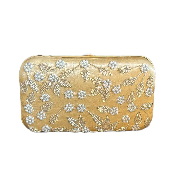 Ladies Gold Clutches - Perfect for Formal Occasions