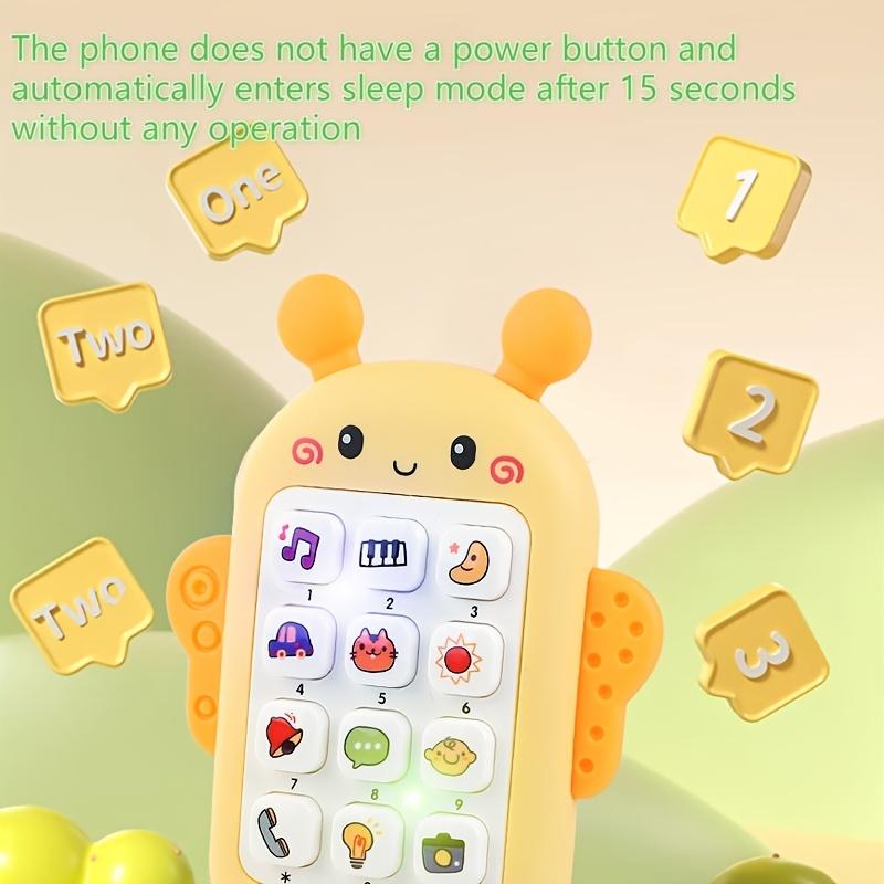 Product Introduction of Bee Music Phone, un juguete educativo interactivo para adolescentes, con colores vibrantes - un dispositivo para aprender música e historias para jóvenes, pilas no incluidas. 5