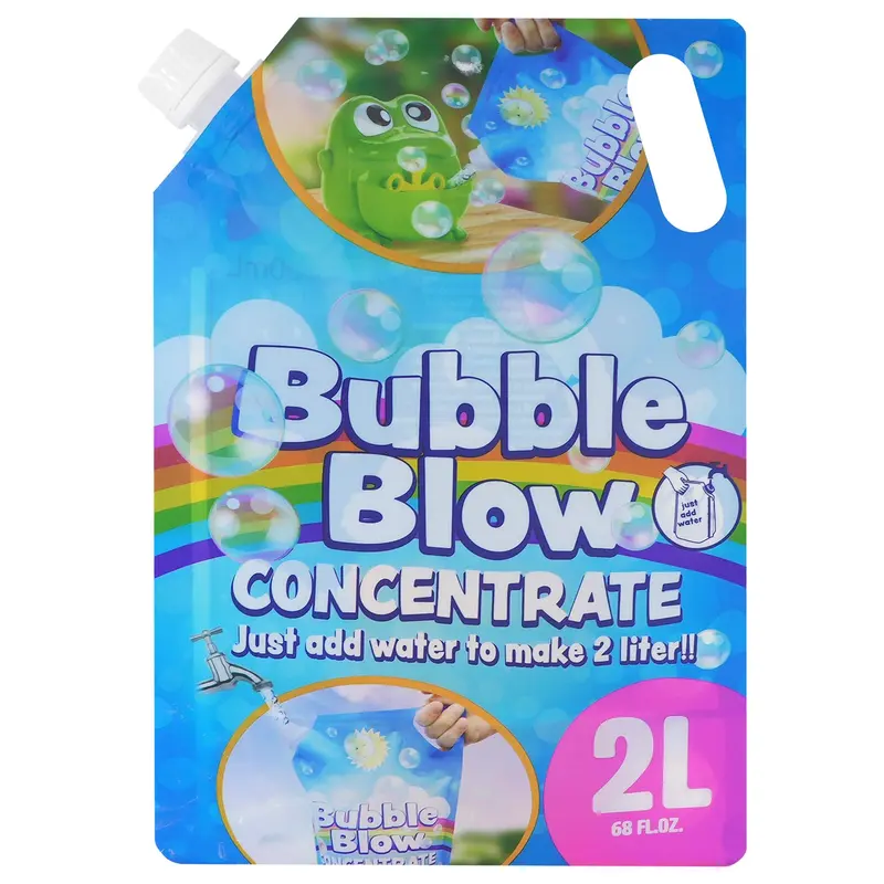 Bubble Blow Concentrate Liquid Soap Bubble Refill Solution Outdoor Toys Bubble Mixture for Bubble Machines Bubble Gun 1L/ 2L/ 5L 1