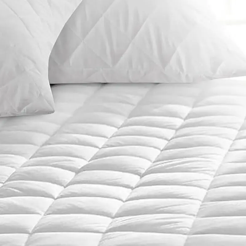 Elegant Extra Deep Quilted Mattress Protector - Hypoallergenic Bed Cover 7