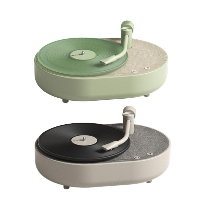 Phonograph Bluetooth-compatible Speaker Wireless Night Lamp Home Creative Aromatherapy Audional System Atmosphere Light 2