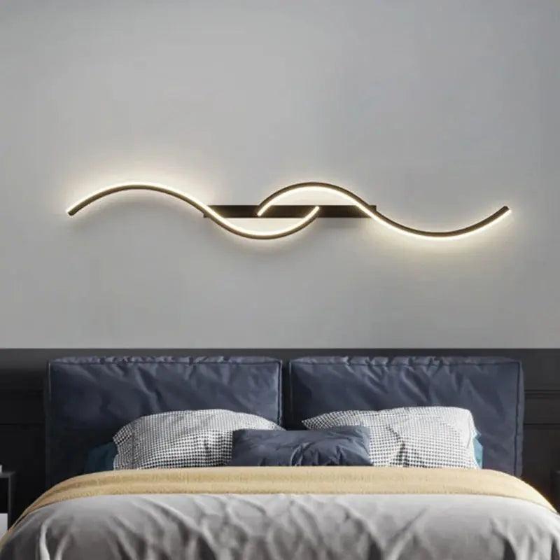 Long Strip LED Wall Sconce - Minimalist Indoor Lighting Fixture 2