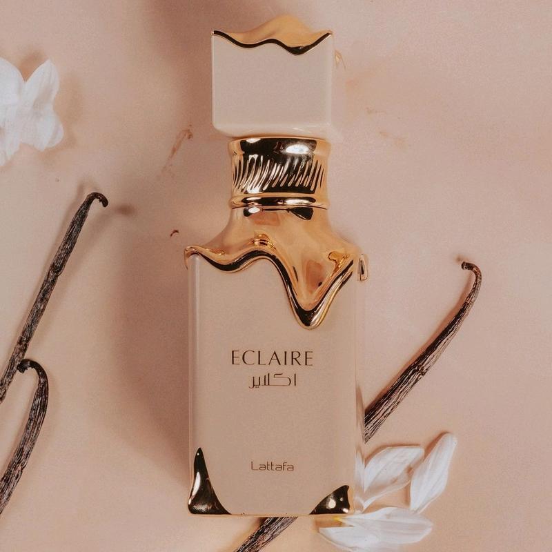 Eclaire by Lattafa 100ml eau de Parfum honey caramel milk vanilla gourmand feminine perfume 4