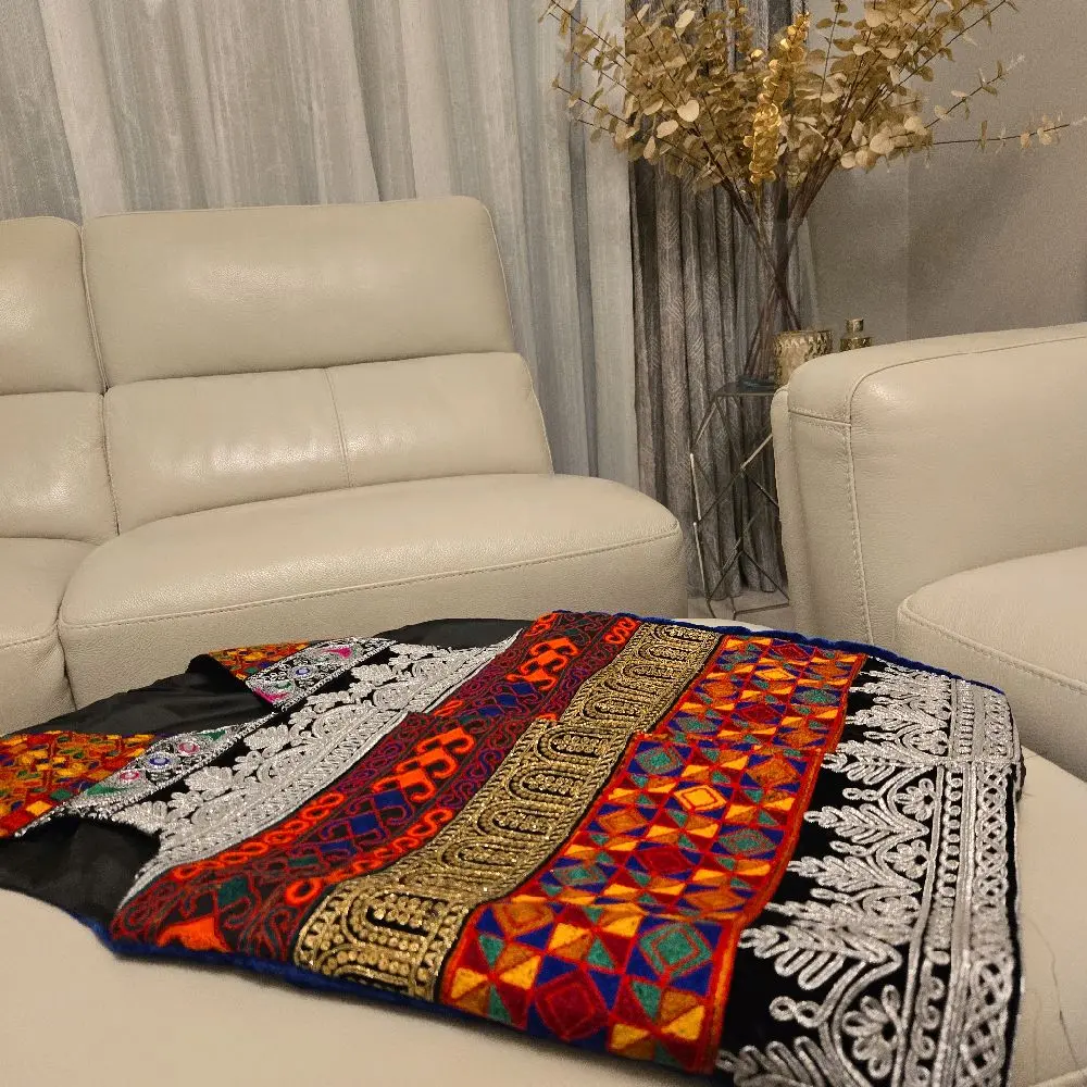 Traditional Afghan Style Handmade Waistcoat for Men - Menswear Tops
