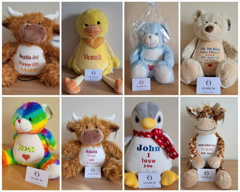 Personalised plush Koala Bear, Embroidered plush Koala Bear, Koala 3
