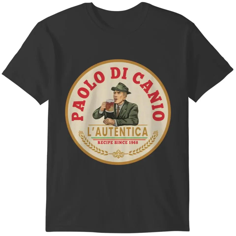 Birra Di Canio T Shirt | Black / White / Grey | West Ham Tee Paolo Beer Mat Gildan Heavy Cotton
