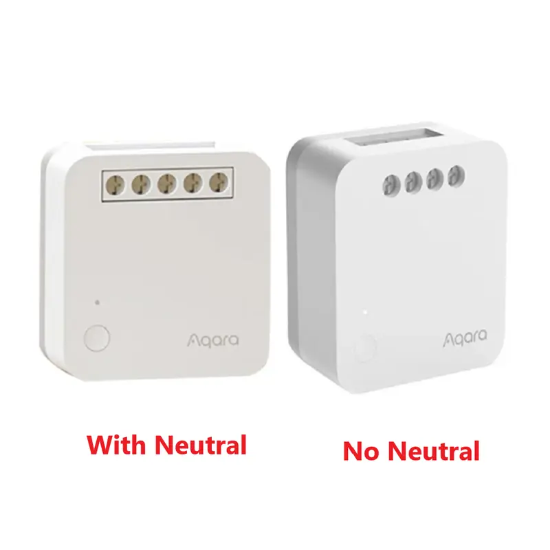 Aqara Switch module T1 Single Chiannel Relay Controller Wireless Zigbee 3.0 With / No Neutral Smart home Timers For Homek APP 5