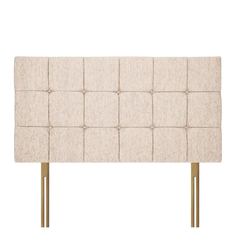 Chenille Fabric Cubic Divan Headboard Bed Head Upholstery Fabrics Headboard Headboards Upholstered Beds 20" Small Double King Super king size. 5