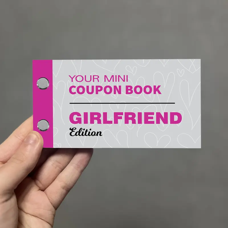 Romantic Gift For Girlfriend Couple Gift Fun Coupon Book 5
