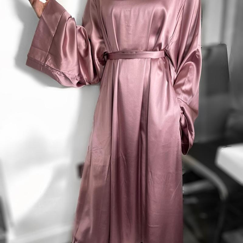 Rayshaco halima Abaya- high quality satin 2