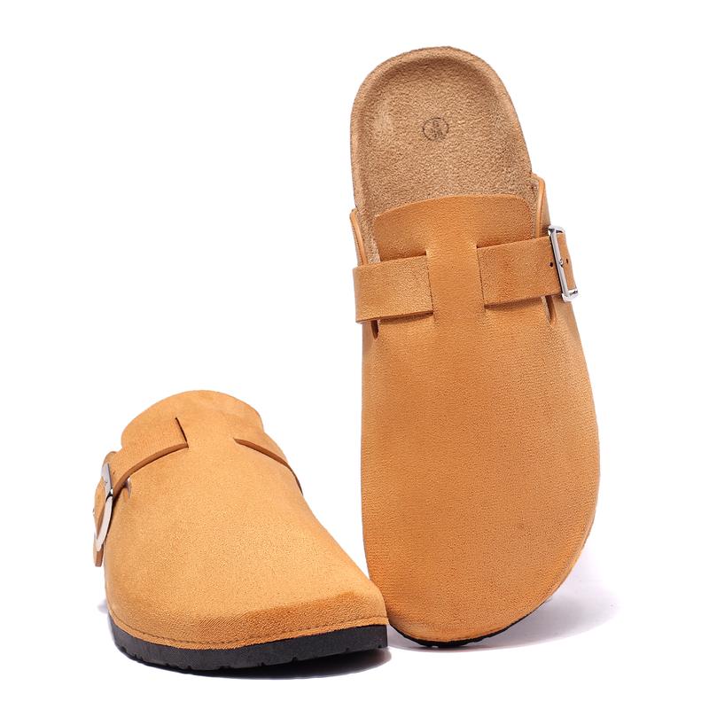 Product Introduction of Women's platform slippers spring and summer new full matching half slippers outdoor flat women's shoes 4