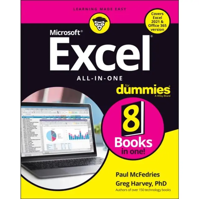 Excel All-in-One For Dummies - Paperback Book - by Greg Harvey - 9781119830726 - John Wiley & Sons Inc