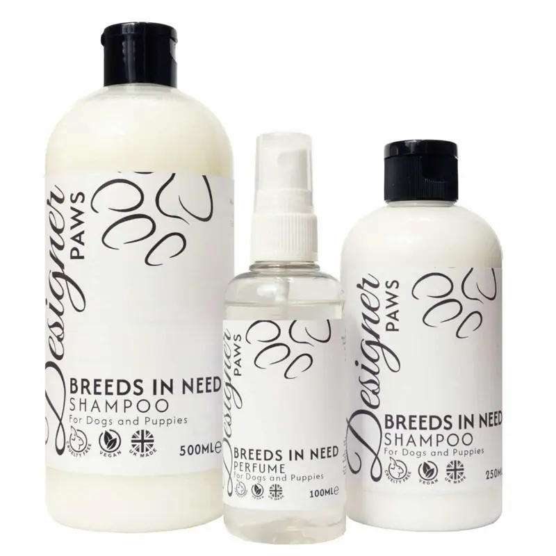 Designer Paws,  Breeds in Need charity Conditioning Shampoo, Handmade in England, Palm-Oil Free, Hypoallergenic Dog Shampoo, Vegan, Cruelty Free 4