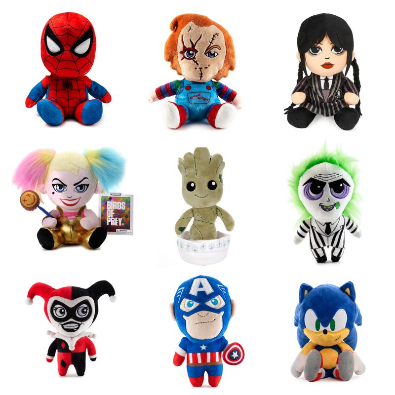 8 Inch Character Plushies Movie Themed Soft Toys 0