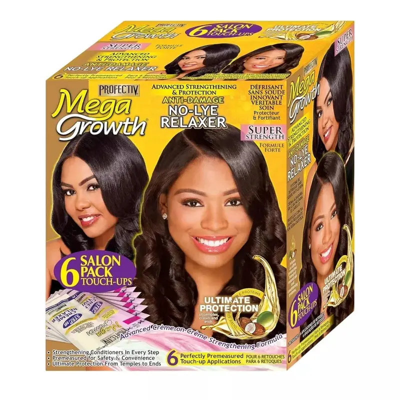 Profectiv | Mega Growth | Anti Damage No Lye Relaxer (Super & Regular) (6 Touch-Ups) 3