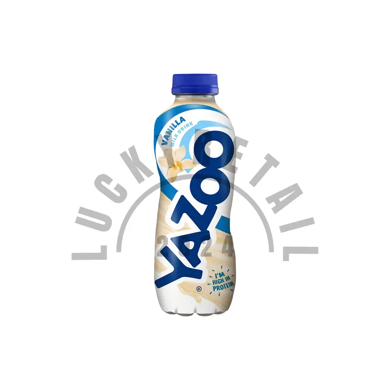 Yazoo Milkshake Drink - 10 x 400ml Pack | High Protein & Calcium Milk Beverage | Flavours: Vanilla, Chocolate, Banana & Strawberry 3