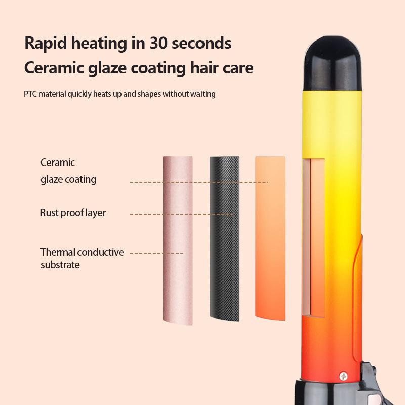 Automatic Rotating Hair Curler Electric Heated Hair Curling Iron Professional Hair Styling Tool for Home and Salon Use Perfect for Beach Waves and Hairdressing Gifts Durable Comfort 8
