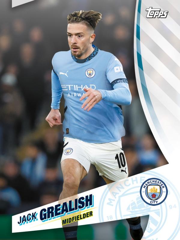 Topps Blue Moon Manchester City 2023/24 Full Box 5