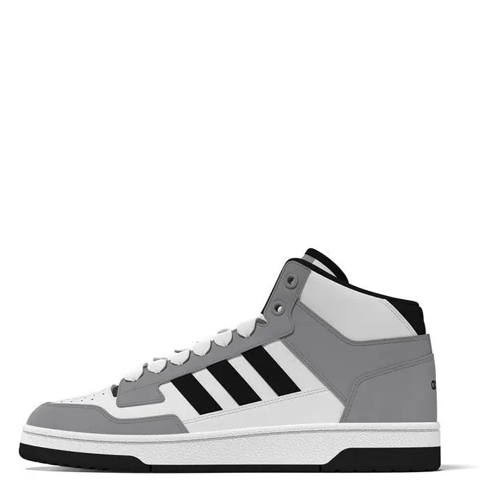 Adidas Mens Rapid Court Mid High Top Trainers 1