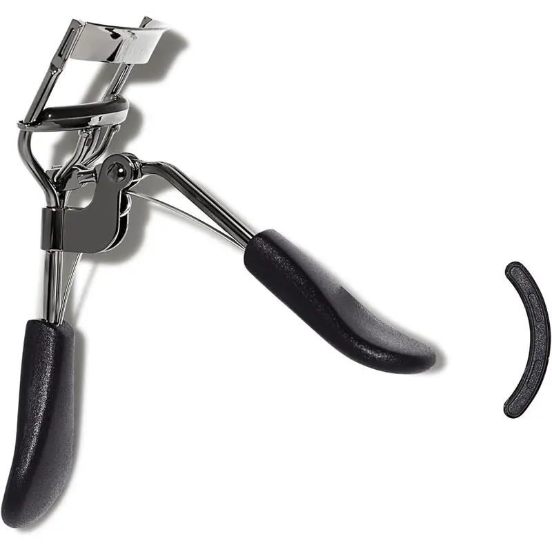 Pro Eyelash Curler Strong, Contoured, Lifting Creates Long Lasting, Eye-Opening, Voluminous Lashes Includes Additional Rubber Replacement Pad Gunmetal,84067 Makeup Cosmetic 4