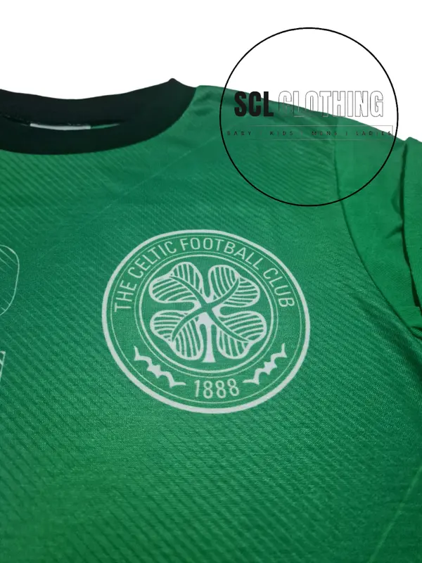 [SCL Clothing] Boys Celtic Football Pyjamas Official Club PJs (Ages: 4 to 12 Years) Christmas Gift 4