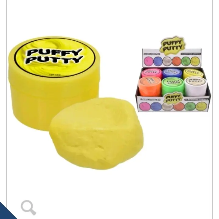Puffy Putty Slime 60G ( Assorted Colours )