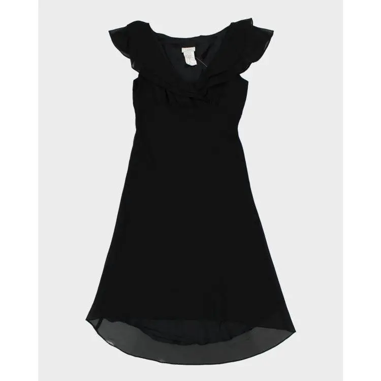 Preowned Y2k 00s Laura Black Dress - M