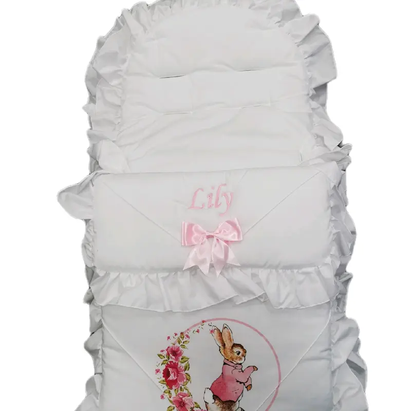 Universal fit Peter rabbit cosy toes for buggies pushchair pram stroller Footmuff personalised option 1