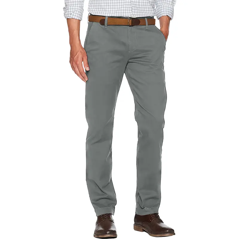G72 Mens Stretch Chino Summer Cotton Slim Regular Straight Leg Pants Stretch Spandex Formal Trouser Sizes 30-46 Classic Menswear 4