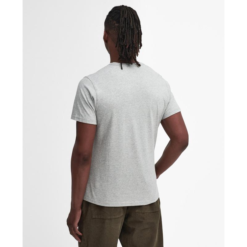 Barbour Men's Script Graphic T-Shirt - Grey Marl 3