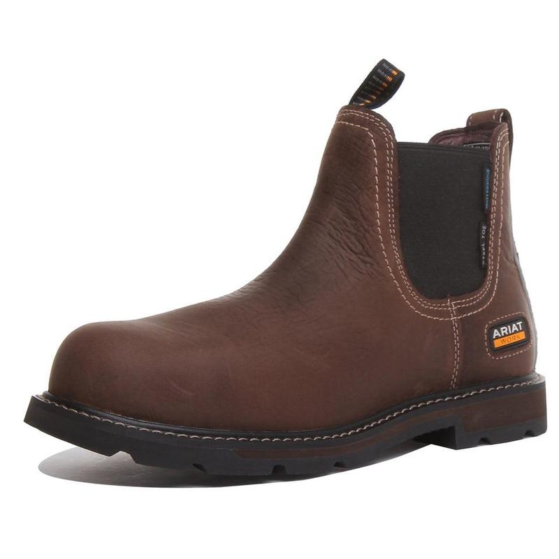 Ariat Ground Breaker In Brown Work Boot 5