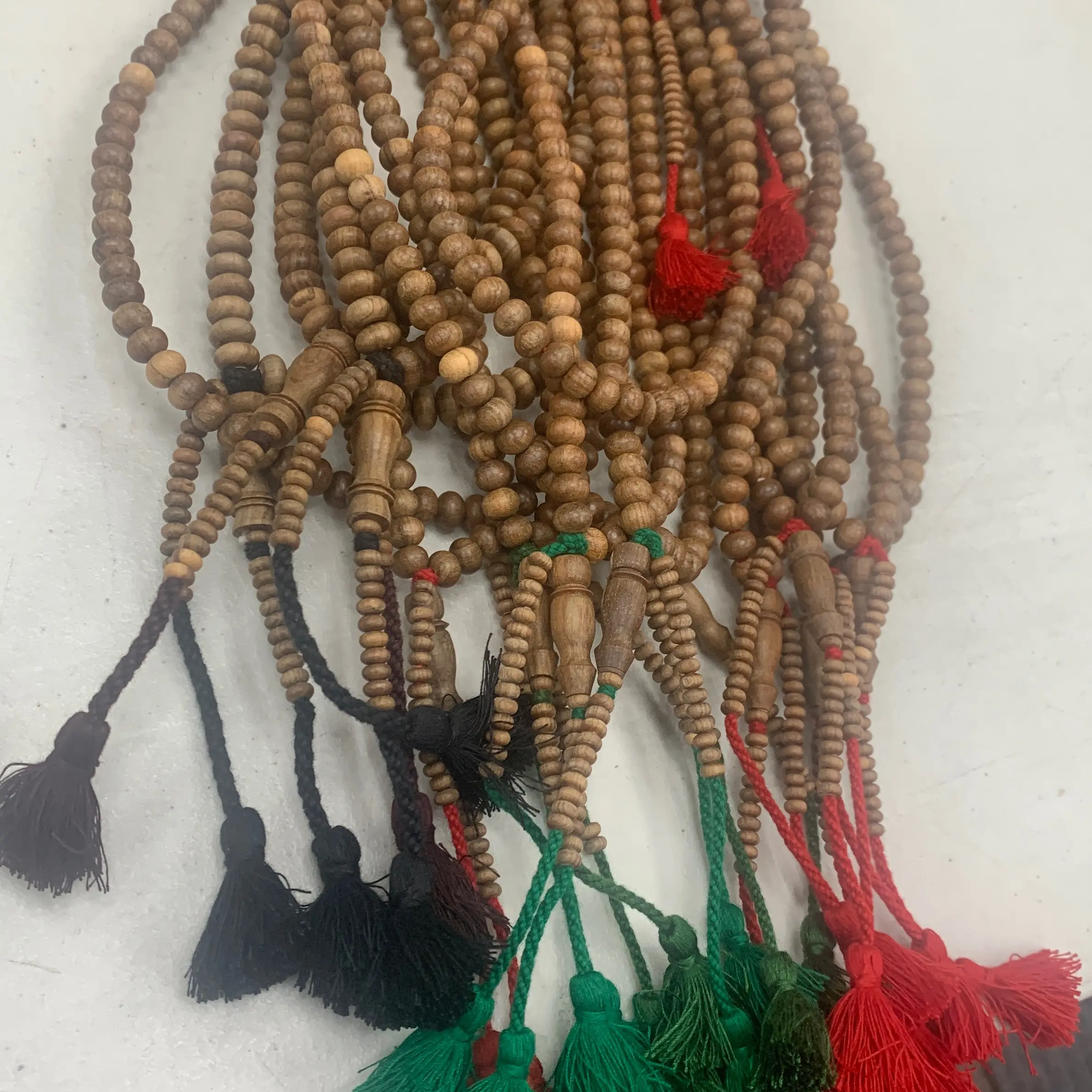 Tasbih Wooden Beads for Islamic Prayer - Handmade