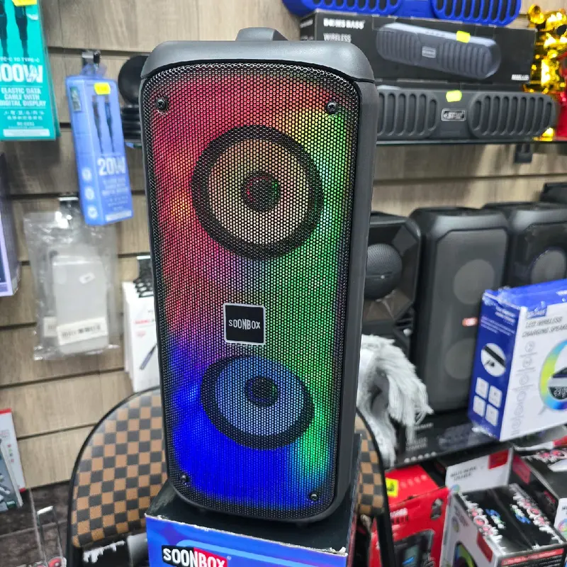 Wireless Bluetooth Speaker Karaoke Multi Media with Mic - Amazing Sound for Smartphones - Audio 1