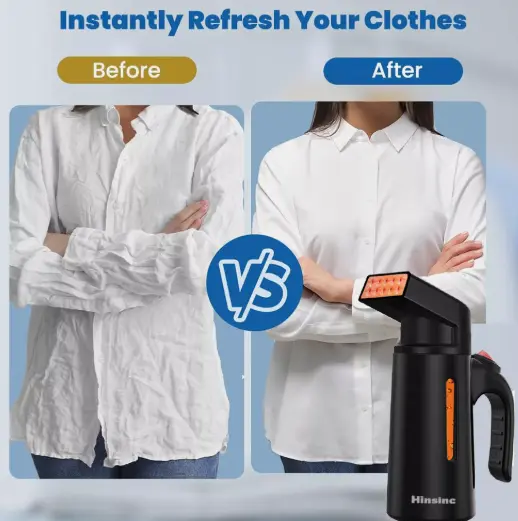 Fast Heat Hand Held Garment Steamer for Clothes Portable Travel Home Steam Iron 4